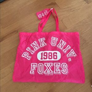 Victoria Secret Pink Nylon Tote bag new